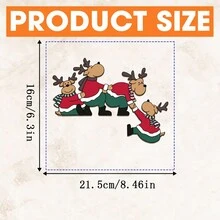 Biển báo góc cửa Giáng sinh hình ông già Noel và tuần lộc - Tượng gỗ trang trí phòng khách, phòng ngủ, văn phòng và ngoài trời - Thiết kế ông già Noel và người tuyết vui nhộn | Hoàn hảo cho trang trí nhà và văn phòng ngày lễ - Góc mùa nghỉ lễ - Xem 4