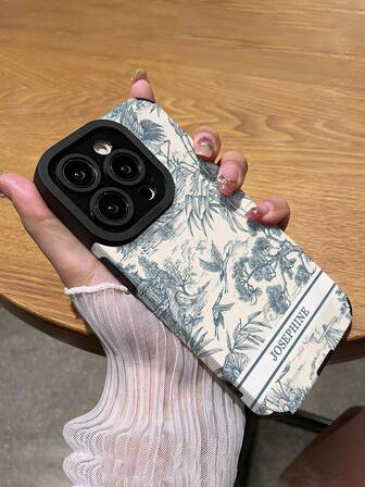 1 Stück personalisierte Handyhülle, individuell gestaltbar für Buchstaben, Namen, Nicknames, kompatibel mit iPhone und Handy, vertikale Streifen PU Leder Anti-Drop Antifingerabdruck TPU Vollkante Soft Cover, sinnvolle Wahl für persönliche, Partner, Familie, Freund, beste Freundin, Geburtstag, Jahrestag Geschenke, florale niedliche, bunte, stilvolle, kawaii angepasste personalisierte, einzigartige, individuelle ideale Geschenke für ihn, ideales Geschenk für Freundin, Freundin