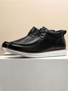 Men's Classic Chukka Boots 2.0  Versatile Dress Casual Footwear Shoes - 黑色 - 查看 4