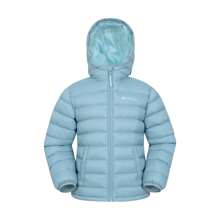 Mountain Warehouse Childrens/Kids Seasons II Padded Jacket (Pale Blue) - Baby Blue - View 1
