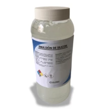 Emulsión de Silicón emulsionador silicona líquida multiusos para limpieza protección y brillo superficies automotrices muebles plásticos acondicionador resistente fácil aplicar uso profesional hogar industria - 1 kIlo - Ver 4