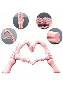 手势桌面雕像爱情摆件，情侣雕像，创意婚礼家居桌面装饰，非常适合婚礼艺术装饰，母亲节礼物 - 彩色 - 查看 8