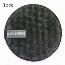 1/3 卸妆粉扑、柔软亲肤面巾、清洁工具，方便旅行 - 彩色 - 查看 13