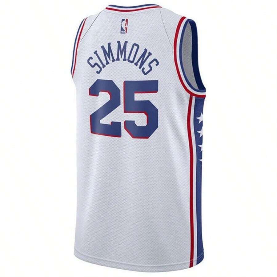 Nike Nike Ben Simmons Philadelphia 76ers Associan Swingman Jersey, Big Boys (820) SHEIN USA