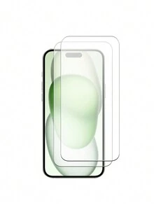 2 miếng kính cường lực bảo vệ màn hình chống sốc tương thích với các mẫu Apple IPhone 16/16Plus/16Pro/16Promax - Trong sáng - Xem 25