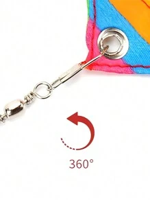 2M/4M Rhythmic Gymnastics Equipment Stick Twirling Dance Ribbons Rainbow Color Sparkling Performance Props For Art Dances - Color - View 4