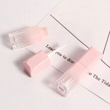 1pc 4ml Square Lip Gloss Tube, Cosmetic Dispensing Bottle, Lip Gloss Cosmetic Packaging Tube Empty Lipstick Container Lip Glaze Bottle,Lip Gloss Containers With Applicator Wand, Reusable Lipstick Refill Tube - Multicolor - View 7