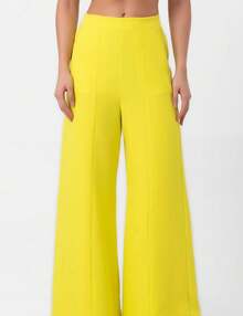 Neon Yellow Labrava Wide Leg Pants - Màu vàng - Xem 1