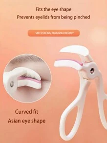 Eyelash Curler, Premium Plastic Eye Lash Curler, Without Pinching Or Pulling Lash Curler Makeup Tool For Women And Girls, Quick Natural Curling For Long Lasting