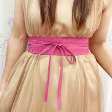 女士夏季连衣裙腰带 - 宽腰带配蝴蝶结万圣节夏季、秋季、秋季、万圣节 - 彩色 - 查看 25