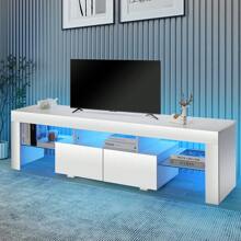 OYAJIA Television Stands & Entertainment Centers - White - View 1