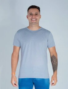 Kit 3 Basic Men's T-Shirts Lightweight Gym Training DryPoli - Nhiều màu - Xem 9