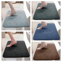 Memory Foam Bathroom Rug Mat, Ultra Soft And Absorbent Bath Mat, Machine Wash Dry, Comfortable Bath Rug Carpet For Bathroom Floor, Tub And Shower - Multicolor - View 2