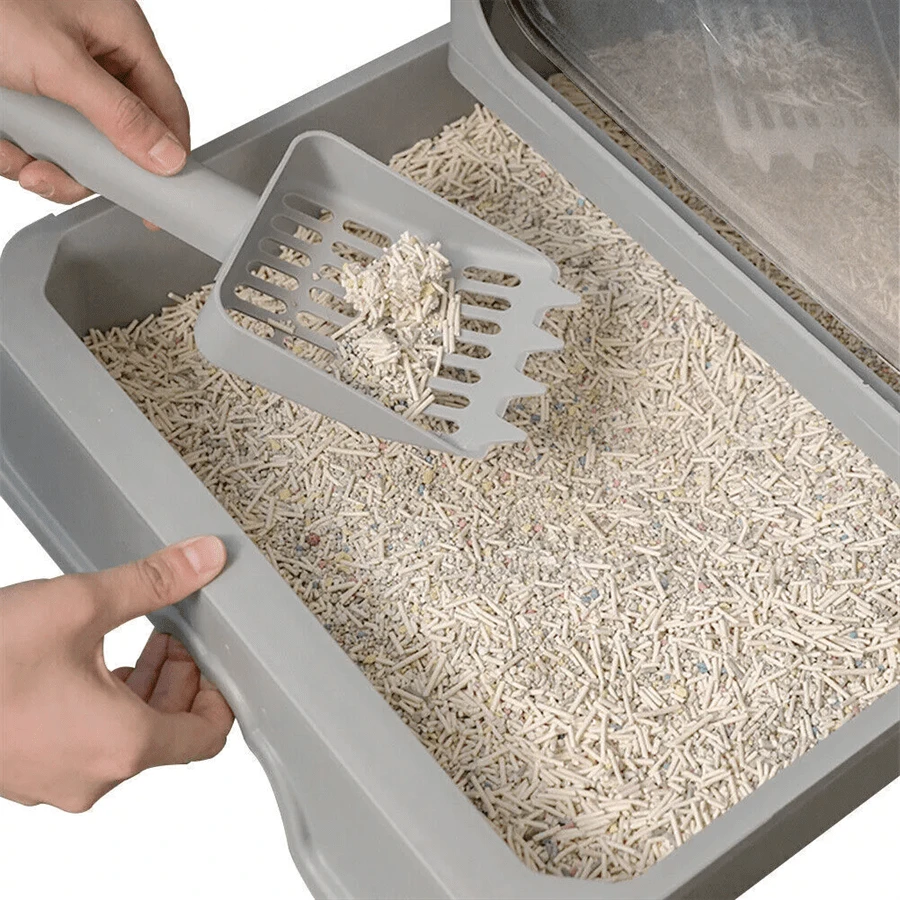 Cat Litter Tray Self Cleaning Large Cat Pan Drawer AntiSplashing Cats