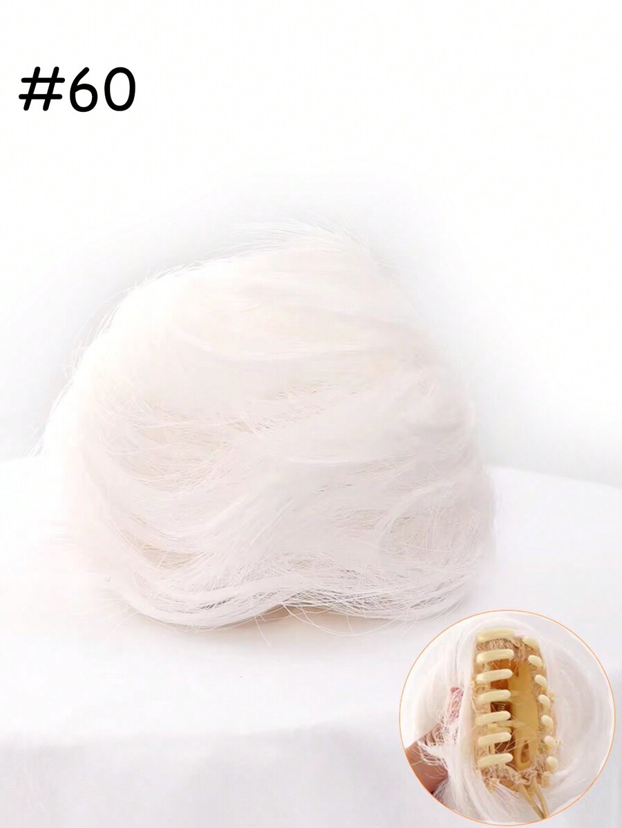 Synthetic Claw ClipOn Hair Chignons Buns Curly Hair Clip Heat