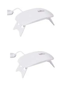 迷你指甲紫外线灯、凝胶固化灯、鼠标指甲灯，适合初学者，小巧方便 - 多色 - 查看 11