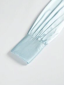 新品衬衫女衬衫复古工作休闲上衣雪纺衬衫蝴蝶结优雅宽松女士商务长袖衬衫