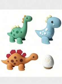 20 pièces Décoration de gâteau d'œufs de dinosaure, feuille de bananier, caissettes à muffins joyeux anniversaire, baby shower, décoration de fête d'anniversaire, décoration de fête de Noël