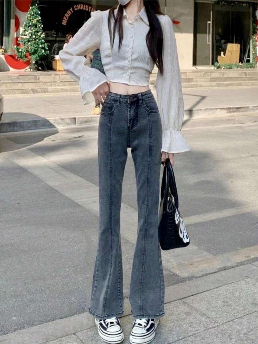 Pantalones escampana   para mujer - Gris Oscuro - Ver 1