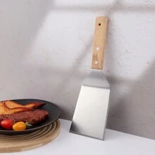 3 件套烧烤工具套件，含 50 张油纸、不锈钢锅盖、汉堡压榨机、烹饪铲，适合烧烤 - 彩色 - 查看 8