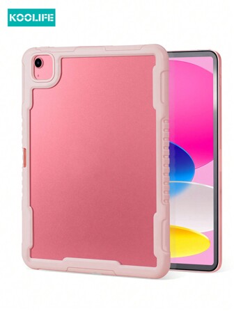 1 件 Koolife 透明超薄平板电脑保护套带支架，内置铅笔槽，全身防摔，TPU+PC，兼容 iPad/iPad Pro/Mini/Air/2/5/6