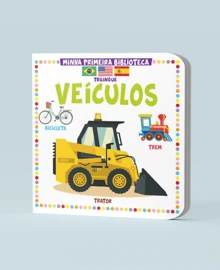 Coleção Minha Primeira Biblioteca Trilíngue - Box com 4 Livros - Multicolorido - Visão 4