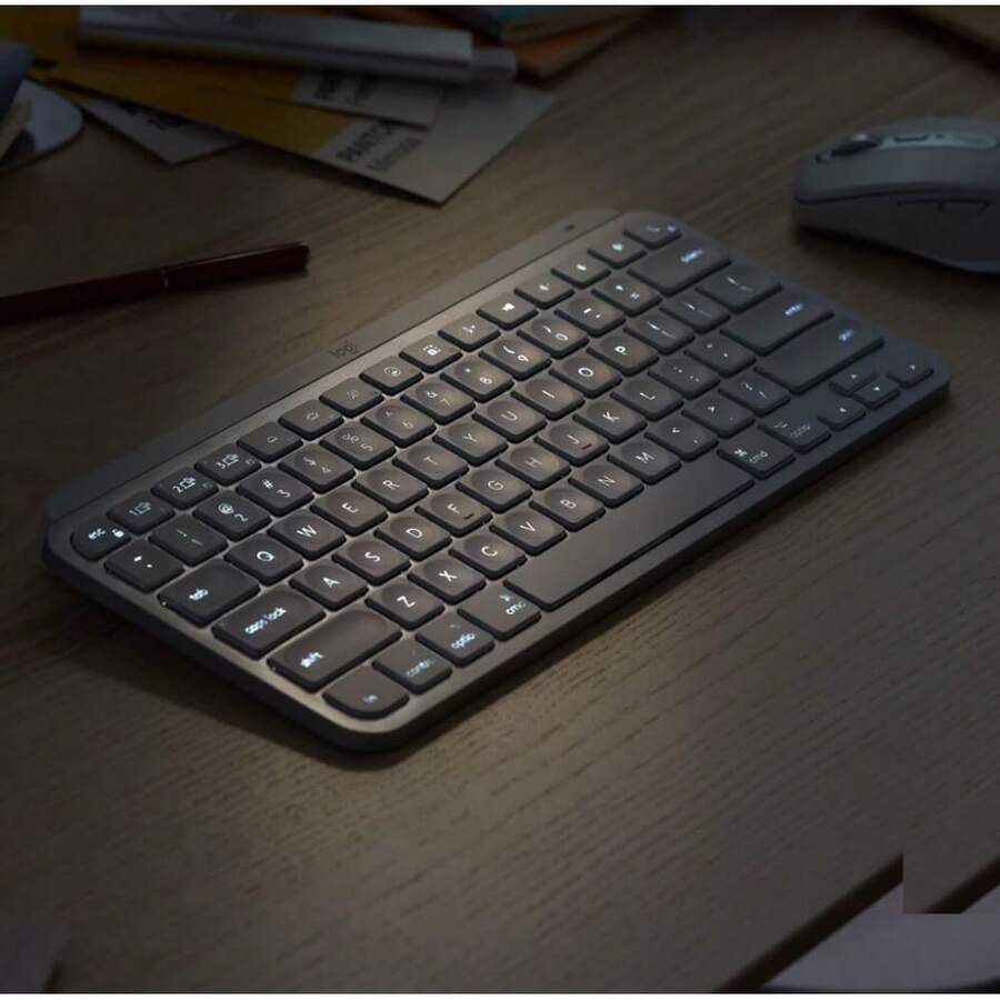 Logitech 920010389 MX Keys Mini TKL Bluetooth Keyboard For Apple Mac OS