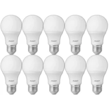 Kit 10 Led Bulbs 7W 6500K (White Light) Bivolt 110/220v - 6500k (Ánh sáng trắng) - Xem 2