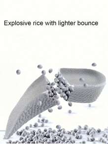 1pair Unisex 2.5cm Height Increase 3/4 Length Cushion Insoles, Non-Bulky, Shock Absorbing And Comfortable, Suitable For Sneakers, Sports Shoes, Casual Shoes And More