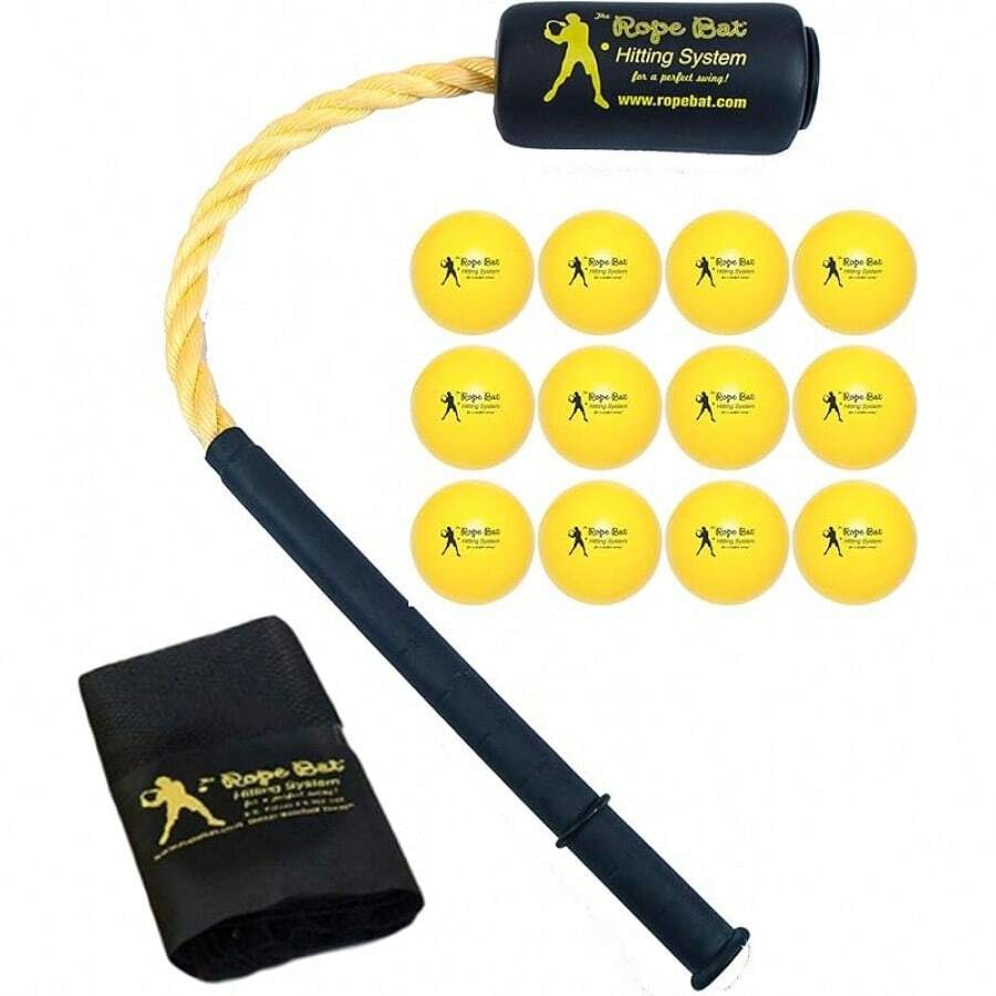Rope Bat The Ultimate Hitting System Baseball & Softball Swing