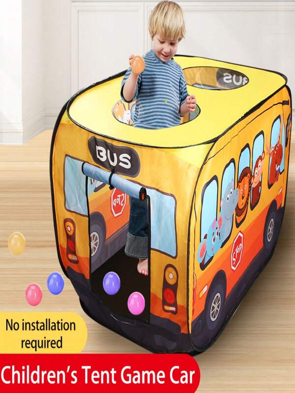 1 Stück Pop-Up Spielzelt mit 3 Öffnungen und Tragetasche, ideal für Kinderinteressen, Rollenspiele, Rollenspiel-Requisiten, Innen- und Außenspielzeug, geeignet für Picknick und Spiel, ohne Aufbau, einfach zu tragen, verschiedene neuartige Stile, perfektes Geschenk für Geburtstag, Weihnachten, Zelt, Kinderzelt, Zelt für Kinder