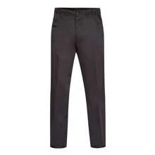 Duke D555 Mens Kingsize Basilio Full Elastic Waist Rugby Trousers (Black) - Black - View 1