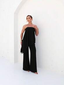 STRAP-OFF TUNIC SET - Negro - Ver 1