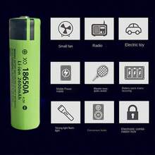 1 pin 18650 Lithium Ion 3.7v Đèn pin sạc có đầu nhọn Đèn pha quạt 4.2v Đèn pin độ sáng cao + 1 pin 18650 Lithium Ion USB 3.7v dung lượng lớn 26650/16340/14500/10440 Bộ sạc đa năng, Phụ kiện cắm trại - Một pin 18650 + một bộ sạc USB - Xem 4