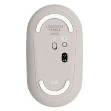 Logitech Wireless Bluetooth Pebble Mouse, Solid Color Pebble Shaped, Suitable For Office, Mac, IPad, Laptop, Desktop Computer (Grey) - Grey - View 10