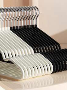 5/10/20件防滑金属浸塑衣架成人晾衣架北欧衣架晾衣架