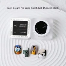 6g Black And White 3D Painted Gel Nail Pull Glue,All Colors Can Be Modulated,Nail Art Gel Liner Painting Polish, Suitable For DIY Nail Art Design - 彩色 - 查看 11
