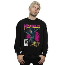 Sudadera de los Hijos de la Medianoche Morbius de Marvel Comics para hombres (negra) - Negro - Ver 1