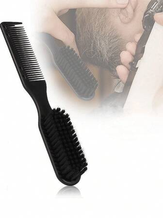 1pc Unisex Hair Styling Comb/Brush For Men's Oil Head & Beard, Suitable For Daily Use