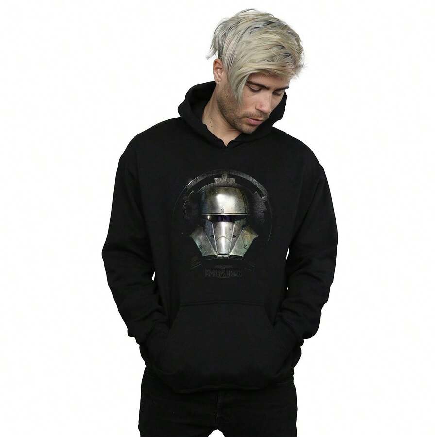 Star Wars Mens  Dark Helmet Hoodie (Black) - 黑色 - 查看 1