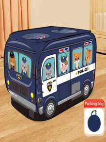 1 个弹出式游戏帐篷，带 3 个开口和手提袋，最适合儿童兴趣学习、角色扮演游戏、角色扮演道具、室内和户外玩具、适合野餐和玩耍、无需组装、携带方便、款式新颖、生日、圣诞节的理想礼物、帐篷、儿童帐篷、儿童帐篷