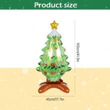 1pc Standing Santa Claus, Snowman And Christmas Tree Foil Balloons, Suitable For Christmas Party Decoration, Santa Claus Christmas Balloon Decorations, Snowman Holiday Balloon Decorations, Window Christmas Decoration Props, Christmas Decoration Props, New Year, Indoor And Outdoor Decoration - Multicolor - View 11