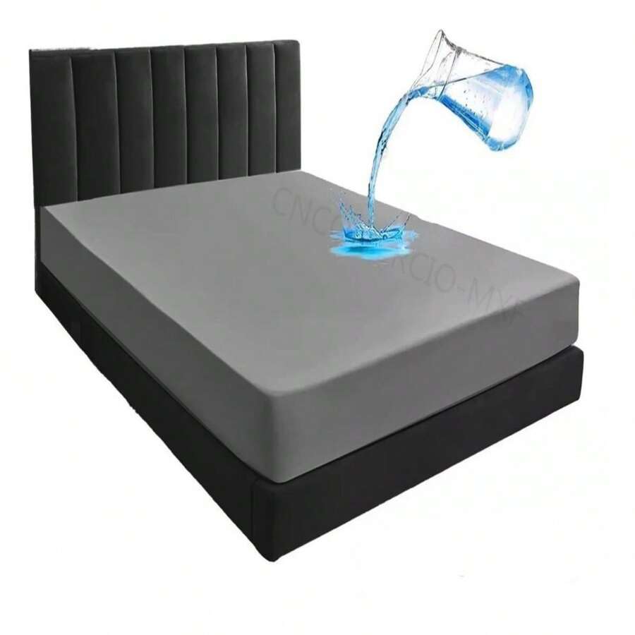 Protector De Colchón Impermeable Transpirable Tamaño Matrimonial