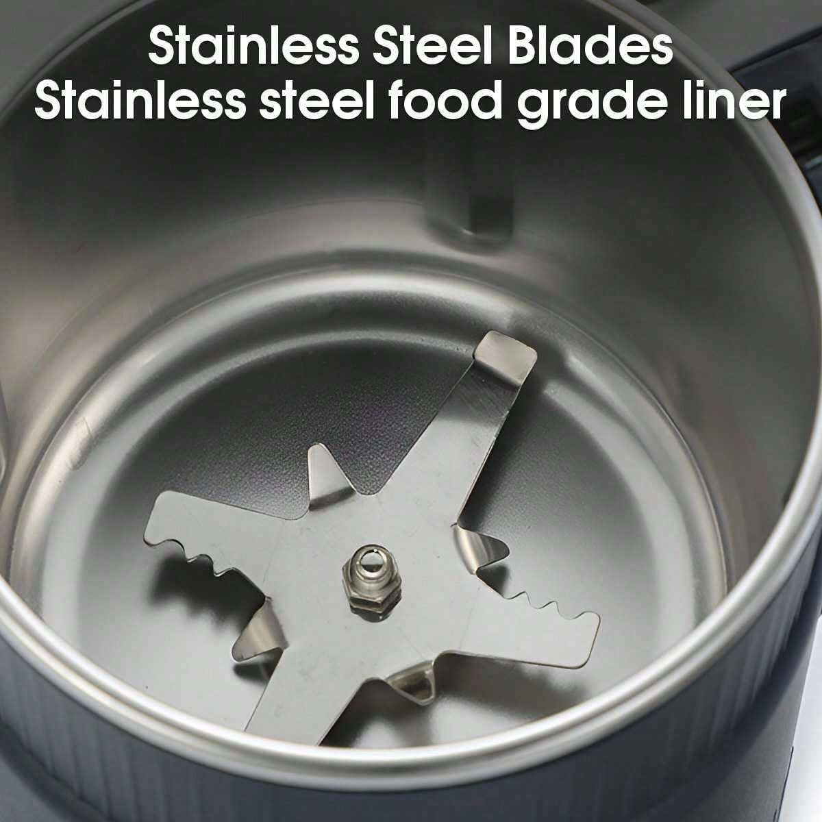 Electric Coffee Grinder Beans 500ml Grain Grinder Beans Grains Mill