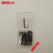 Double Hooks - Fly Tying Double Hooks Classic Frog Hooks 3X Strong Sharp Open Shank High Carbon Steel Barbed Small For Saltwater And Freshwater