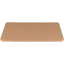 RECTANGULAR NATURAL CORK BATH MAT 62 X 46 Cm - Khaki - View 3