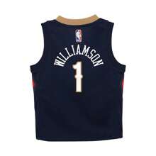Nike Toddler Boys And Girls N Williamson Navy New Orleans Pelicans Swingman Player Jersey - N Edin