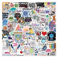 55pcs Biology Science Doodle Sticker Set For Decorating Skateboard, Laptop, Water Bottle, Helmet, Desk, Phone Case, Gift Box, Envelope, DIY Creative Sticker,School Supplies,Back To School