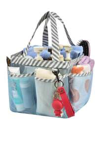 Mesh Storage Bag Handbag Multi-Functional Organizer Bag, Beach & Swimming Pool Shower Mesh Tote