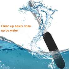 Biutee Foot File For Dead Skin Pedicure Foot Files Callus Remover Professional Sandpaper Pedicure Tools Reusable Stainless Steel Double Sided Foot Rasp Foot Scrubber Pedicure With 12 Replaceable Pads - Black - View 5
